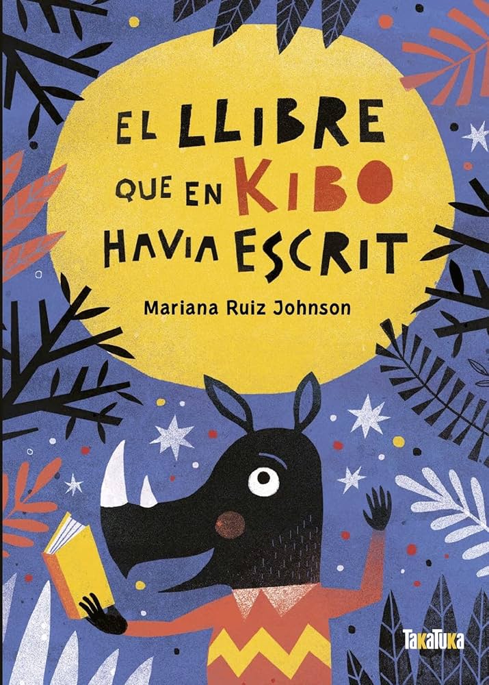 Coberta de "El llibre que en Kibo havia escrit"