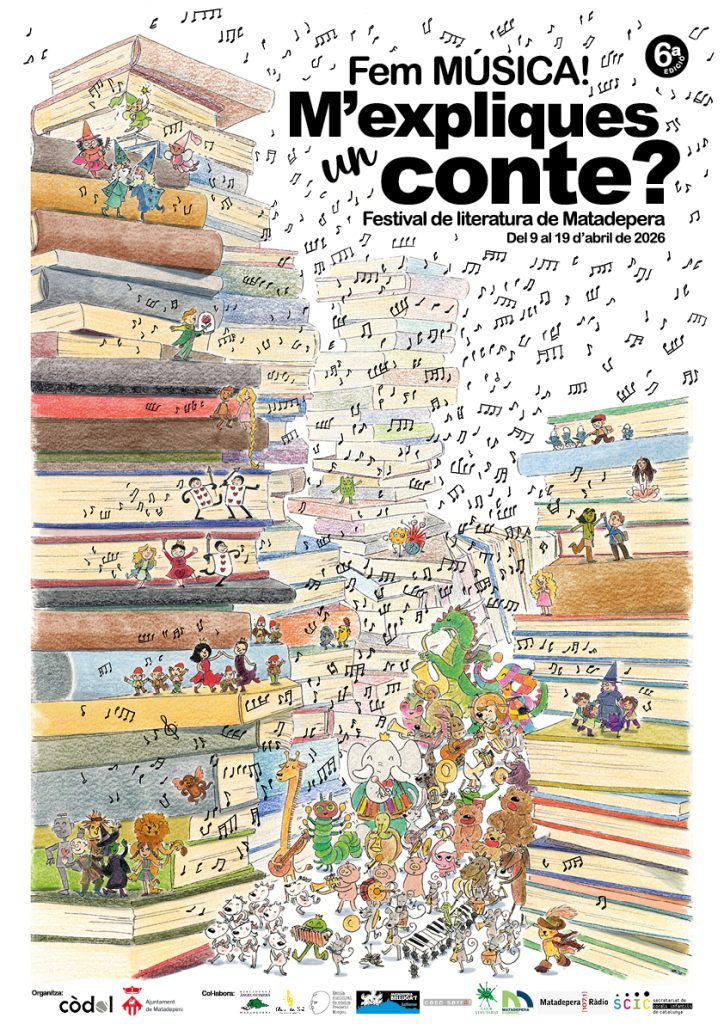 Cartell del festival "M'expliques un conte?" 2026