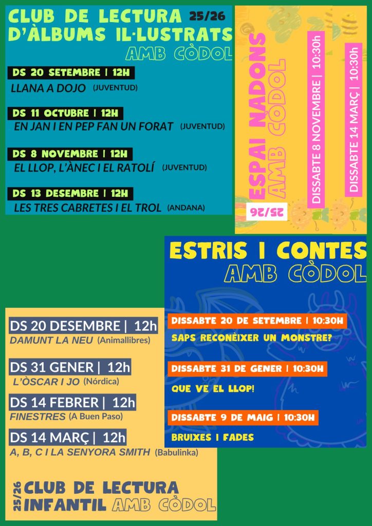Agenda del curs 2025/2026